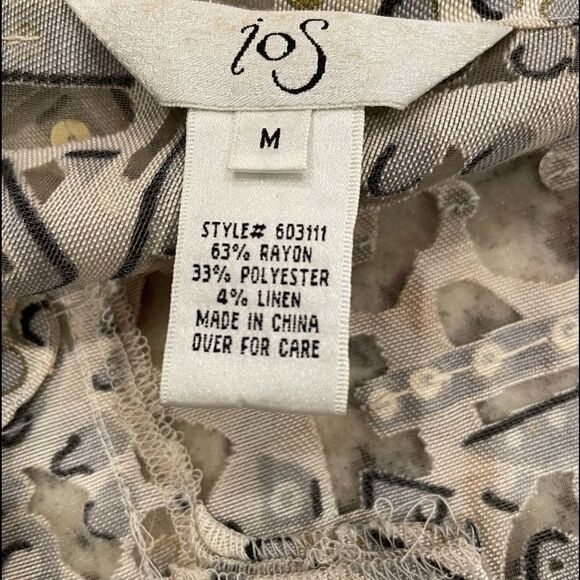 ios SIZE MEDIUM SILVER & GOLD SEQUIN BURNOUT FABRIC JACKET - Picture 8 of 9